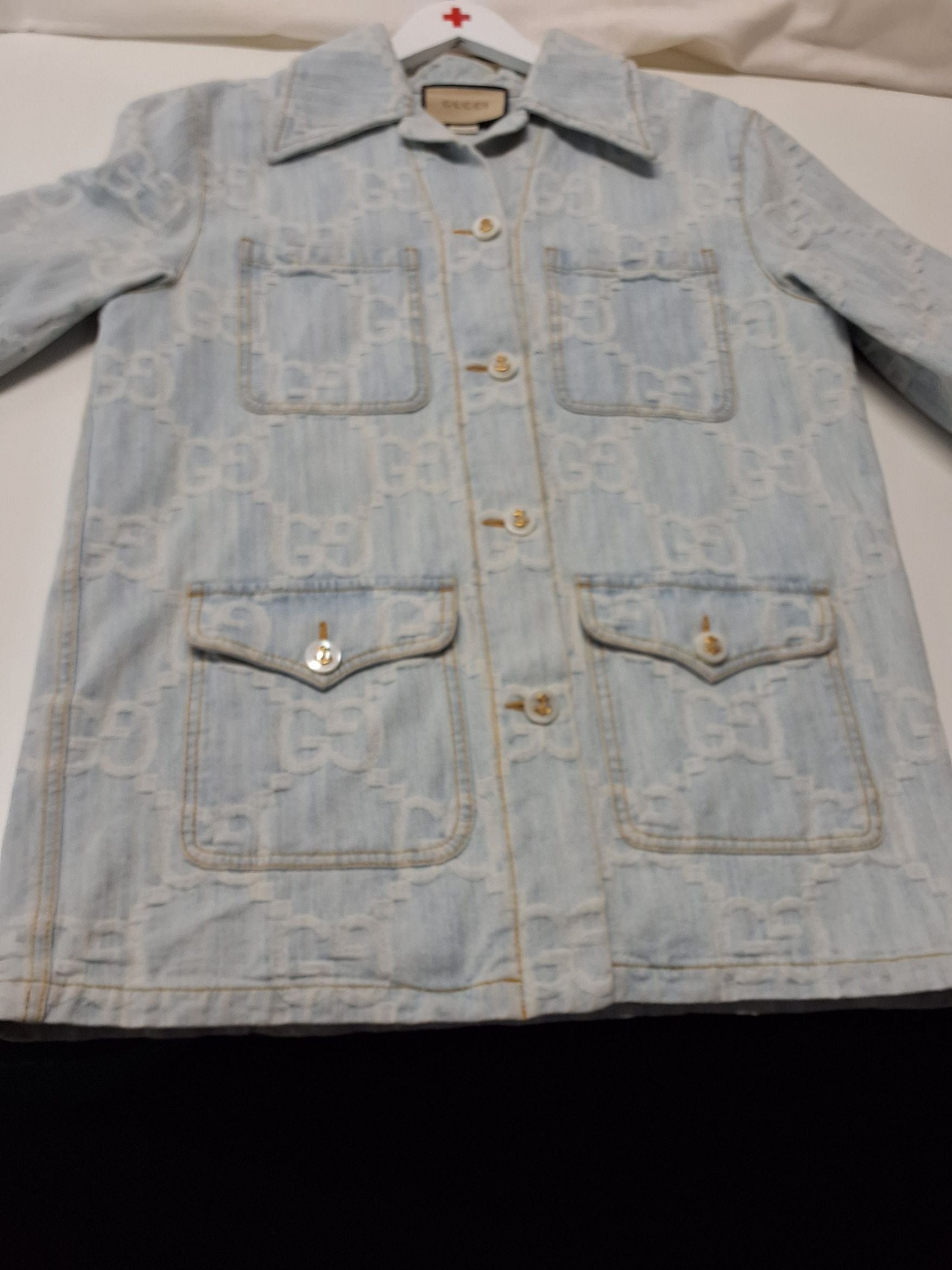 GUCCI Denim kortærmet ja